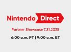 任天堂は明日7月31日に開催されるニンテンドーダイレクトパートナーショーケースに向けて全力を尽くします