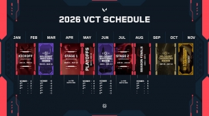 Riot Gamesが2026年Valorant チャンピオンズツアーのチームとスケジュールを発表