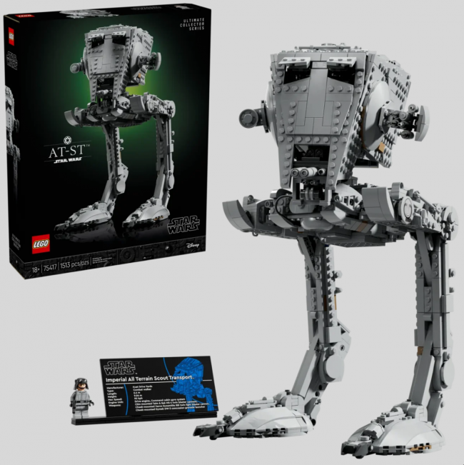 AT-STが最新のレゴスターウォーズUCSセットで脚光を浴びる