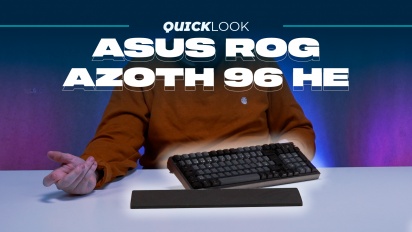 ASUS ROG Azoth 96 HE (Quick Look) - スリムでコンパクト