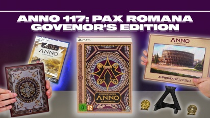 Anno 117: Pax Romana - Governor's Edition - アンボクシング