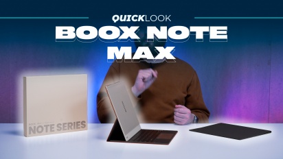 Boox Note Max (Quick Look) - 拡張思考のために