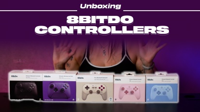 8BitDo Controllers & USB Adapter - 開梱