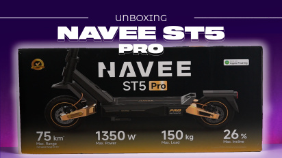 Navee ST5 Pro Urban Electric Scooter - アンボクシング