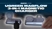 UGreen MagFlow 3-in-1 Charger (Quick Look) - フルスピード、しっかりとしたフィット感