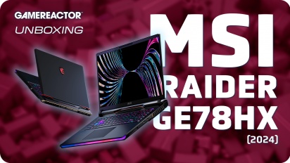 MSI Raider GE78 HX (2024) - 開梱