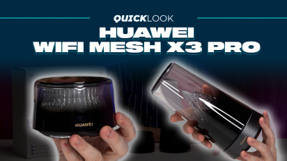 Huawei WiFi Mesh X3 Pro (Quick Look) - 輝いて速く