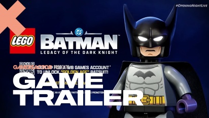 Lego Batman: Legacy of the Dark Knight - ワールドプレミア予告編
