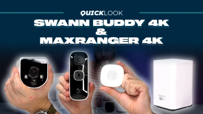 Swann Buddy 4K & Max Ranger 4K - ホームセキュリティとその収納のアップグレード