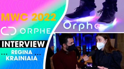 MWC 2022 - Orphe スマートフットウェア - レジーナ・クライニアア インタビュー
